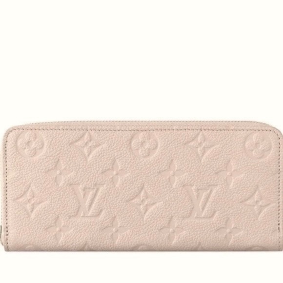 Louis Vuitton Empreinte Monogram Clemence Beige Wallet - Picture 2 of 9